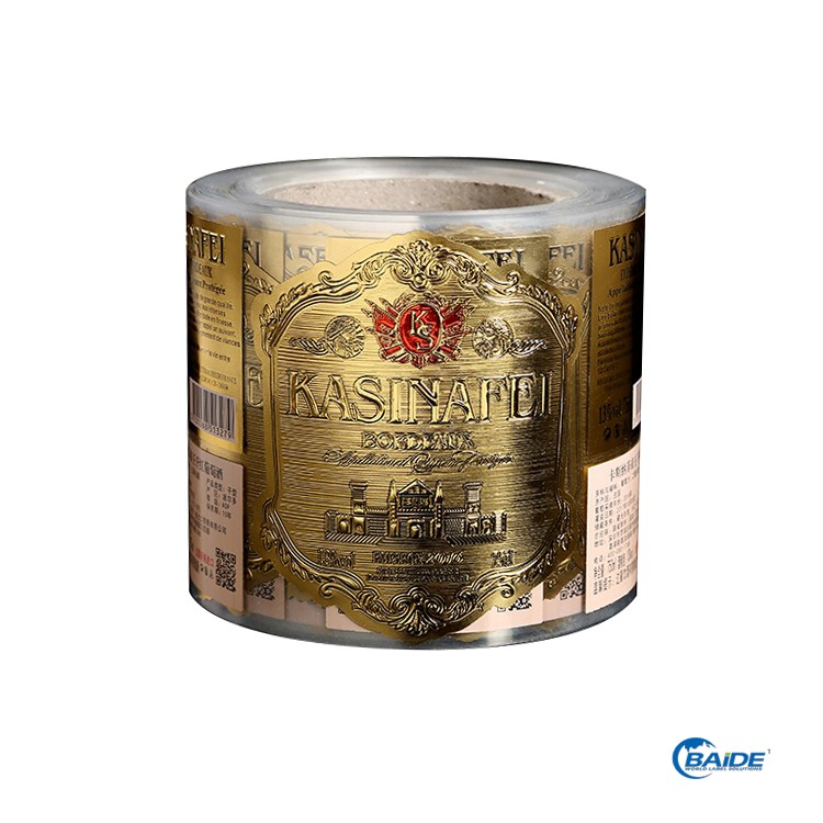 化妝品瓶貼不干膠貼紙印刷